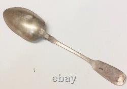 Antique 1888 Imperial Russian Silver. ? 1888 Large Service Spoon 11.25