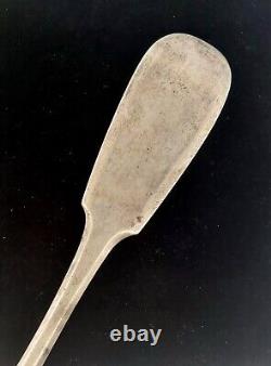 Antique 1888 Imperial Russian Silver. ? 1888 Large Service Spoon 11.25