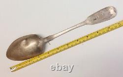 Antique 1888 Imperial Russian Silver. ? 1888 Large Service Spoon 11.25