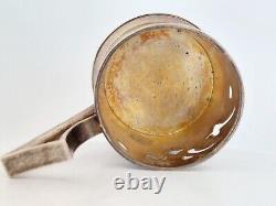 Antique 1890's Imperial Russia, Moscow? Silver Tea Glass Holder 3.75