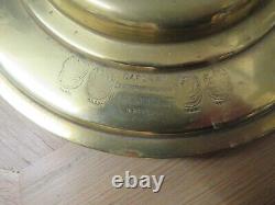 Antique 1898 IMPERIAL RUSSIA 18 solid brass SAMOVAR Tea Pot URN