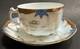 Antique 19C Imperial Russian GARDNER Porcelain Cup & Saucer Set