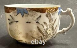 Antique 19C Imperial Russian GARDNER Porcelain Cup & Saucer Set