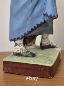 Antique 19C Imperial Russian Gardner Figurine of Country Woman
