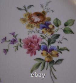 Antique 19thC St. Petersburg Imperial Russian Porcelain Plate Porzellan Teller 8