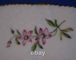 Antique 19thC St. Petersburg Imperial Russian Porcelain Plate Porzellan Teller 8