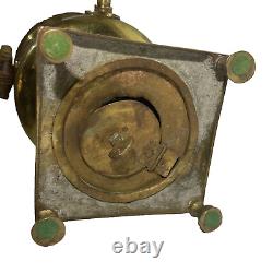 Antique 19th Century Imperial Russian Brass Tea Samovar Urn 18 Tall with Marking