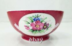 Antique 19th Century Imperial Russian Gardner Porcelain Bowl