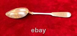 Antique 84 silver Imperial Russian Spoon, Kokoshnik-Marked