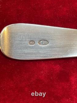 Antique 84 silver Imperial Russian Spoon, Kokoshnik-Marked