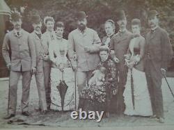 Antique Albumen Photo Tsar Alexander III Romanov Dagmar King Christian Denmark