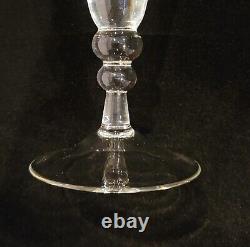 Antique Alexander I Romanov Royalty Russian Imperial Eagle Military Glass Goblet