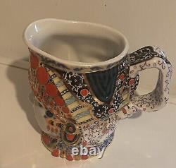Antique Authentic Russian Porcelain/LFZ, Lomonosov Factory Circa1940-1950, Jug