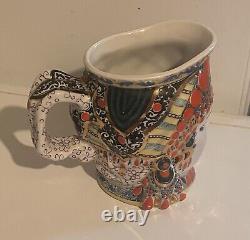 Antique Authentic Russian Porcelain/LFZ, Lomonosov Factory Circa1940-1950, Jug