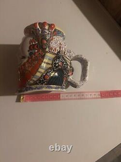 Antique Authentic Russian Porcelain/LFZ, Lomonosov Factory Circa1940-1950, Jug