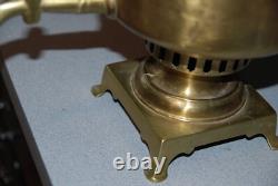 Antique Brass 18 Samovar Water Boiler Coffee Tea Imperial Russian Turkish