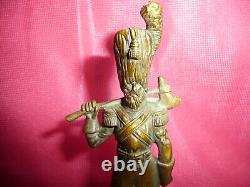 Antique Bronze/Brass 19centhury Imperial Russian Cossack Soldier Statue