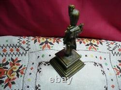 Antique Bronze/Brass 19centhury Imperial Russian Cossack Soldier Statue