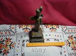 Antique Bronze/Brass 19centhury Imperial Russian Cossack Soldier Statue