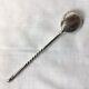 Antique C1860 Imperial Russian Moscow 84 Zol Solid Silver Spoon With Twist Stem