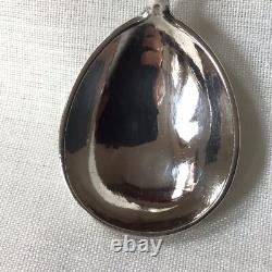 Antique C1860 Imperial Russian Moscow 84 Zol Solid Silver Spoon With Twist Stem