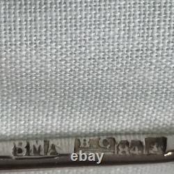 Antique C1860 Imperial Russian Moscow 84 Zol Solid Silver Spoon With Twist Stem
