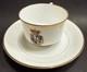 Antique Chinese Armorial Cup & Saucer for Imperial Russian Gagarin Family