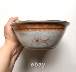 Antique Chinese Export Armorial Porcelain Bowl, Romanov Imperial Russian