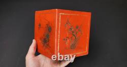 Antique Chinese Red Lacquer Tea Caddy Box with Russian Imperial Double Eagle 19thC