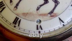Antique DIGITAL SECONDS Pocket Watch Enamel Dial for Imperial Russian Army
