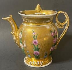 Antique Early 19C Imperial Russian Porcelain Tea Set by F. Gardner