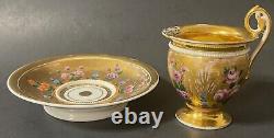 Antique Early 19C Imperial Russian Porcelain Tea Set by F. Gardner