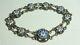 Antique Empire Russian Sterling Silver 84 Women's Jewelry Bracelet Enamel 13 g