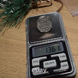 Antique IMPERIAL ring 19t 1915 Men Emperor Tsar Nicholas II coin Silver