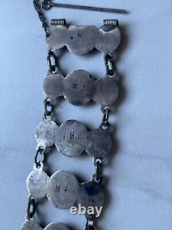 Antique Imperial Bracelet / Russian Silver 84