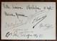 Antique Imperial German Russian Signatures Baron Richthofen Baroness Korff 1898