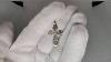 Antique Imperial Primitiv Russian Sterling Silver 84 Christian Cross Stamped
