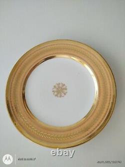 Antique Imperial RUSSIA plate GD OLGA ALEXANDROVNA GOLD DECORATED