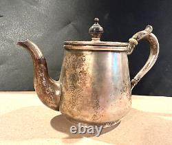 Antique Imperial Russia 84 Silver Teapot 425gr late 1800s