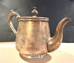 Antique Imperial Russia 84 Silver Teapot 425gr late 1800s