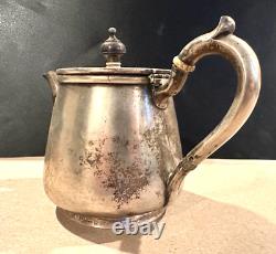 Antique Imperial Russia 84 Silver Teapot 425gr late 1800s