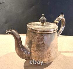 Antique Imperial Russia 84 Silver Teapot 425gr late 1800s