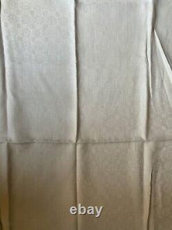 Antique Imperial Russia Linen Table Runner Made for Grand Duchess Maria Pavlovna