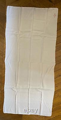 Antique Imperial Russia Linen Table Runner Made for Grand Duchess Maria Pavlovna