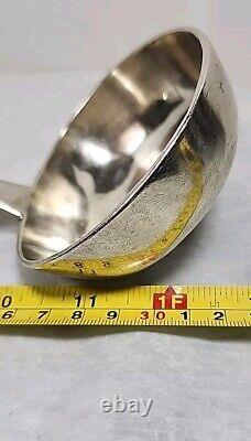 Antique Imperial Russia Russian 84% Silver Spoon Heavy Large Ladle 1878 NK 9oz