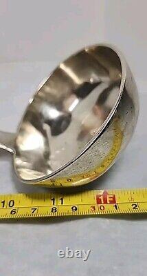 Antique Imperial Russia Russian 84% Silver Spoon Heavy Large Ladle 1878 NK 9oz