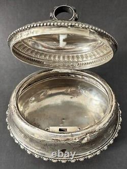 Antique Imperial Russian 84 SIlver Jewelry Box