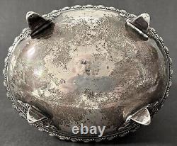 Antique Imperial Russian 84 SIlver Jewelry Box