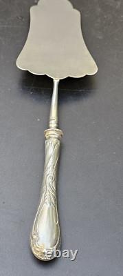 Antique Imperial Russian 84 Silver Cake Server 83 Grams, Decorative Handles Art