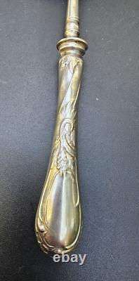 Antique Imperial Russian 84 Silver Cake Server 83 Grams, Decorative Handles Art